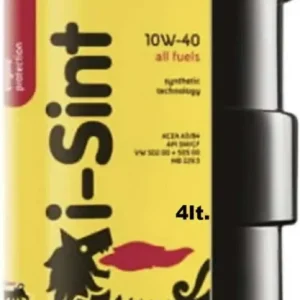 Olio Motori 4t I-sint 10w-40 Lt.4 Eni [eni] Olio Eni I-sint 10w40 Per Auto 4 Lt Olio Eni I-sint 4l Lubrificante Auto