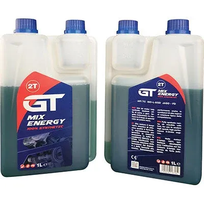 Olio 2T Sintetico Energy Gt - Lt 1 Additivato- 12 Pezzi