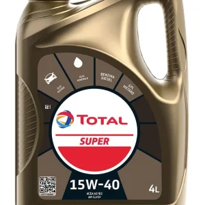 Total Olio Motore Super 15W40 Lt. 4 3.00 Pz