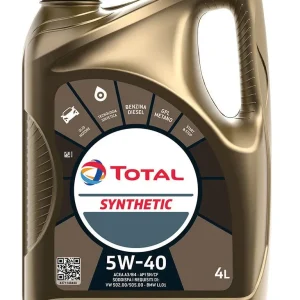 Total Olio Motore Synthetic 5W40 Lt. 4 3.00 Pz