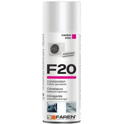 Igienizzante Climatizzatori Spray F20 Faren - Ml 400- 12 Pezzi