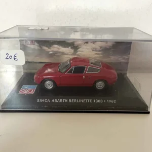 1962 SIMCA Abarth Berlinette 1300 rossa