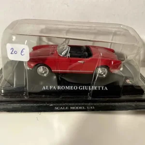 Alfa Romeo Giulietta decappottabile rossa (Del Prado)