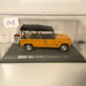 Auto da corsa arancione Renault ACL Rodeo del 1971