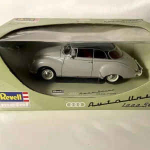 Auto-Union 1000 S coupé grigia (scala 1/18)