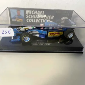 Benetton Renault B 195/2 blu e bianca numero 2 (Formula 1) - Gran Premio di Francia 1995