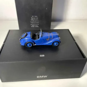 BMW 328 Blu (Vetrina Nera)