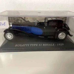 Bugatti Type 41 Royale del 1929 nero e blu