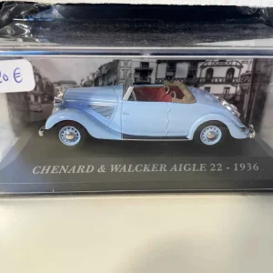 Chenard e Walcker Eagle 22 azzurro chiaro del 1936