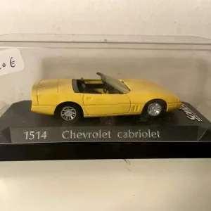 Chevrolet decappottabile gialla Solido riferimento 1514 (auto americana)