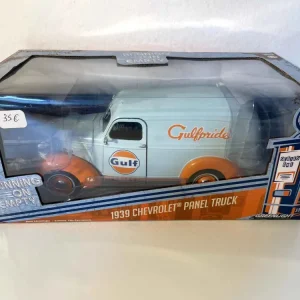 Chevrolet Panel Truck GULF blu e arancione del 1939 (scala 1/24)