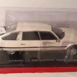 Citroën CX 2500 Prestige fase 2 bianca del 1986 (scala 1/24)