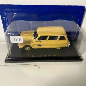 Citroën Ami 6 station wagon gialla del 1968 La Poste - PTT