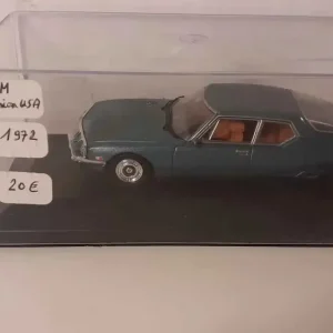 Citroën SM blu versione USA del 1972 (scatola plexi)