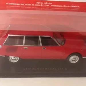 Citroën GS Break Club rosso scuro (scala 1/24)