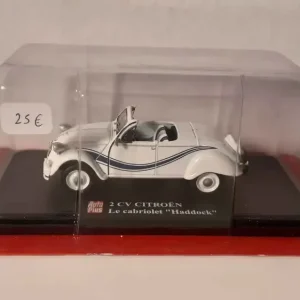 Citroën 2 CV la decappottabile Haddock