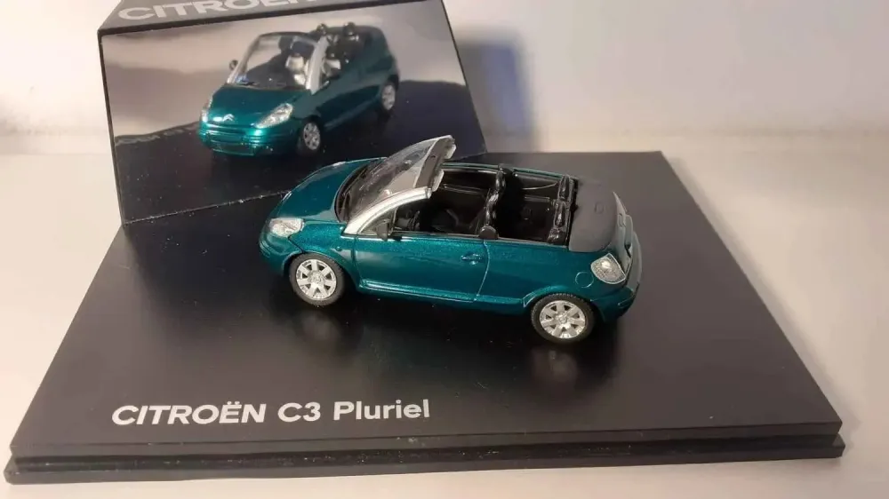 Citroën C3 Pluriel verde (scatola rettangolare)