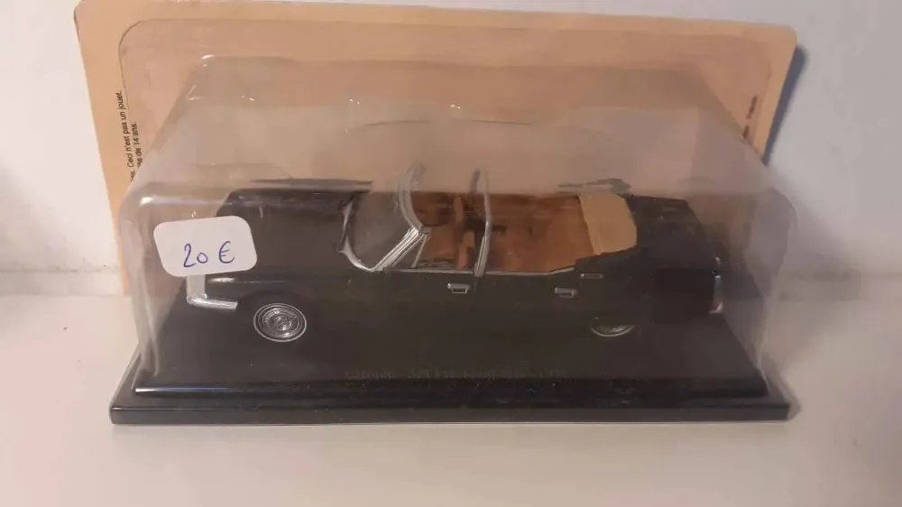 Citroën SM Presidential nera del 1972 (blister)