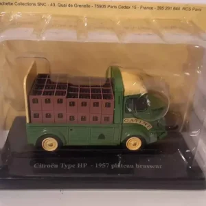 Citroën tipo HP verde del 1957 - vassoio per la preparazione