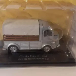 Citroën Type H del 1967 con telone grigio - pick-up con telone da ortolano