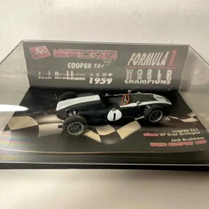 Cooper T51 verde numero 1 (Formula 1) - Gran Premio di Gran Bretagna