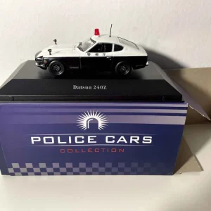 Datsun 240Z bianca e nera POLIZIA giapponese