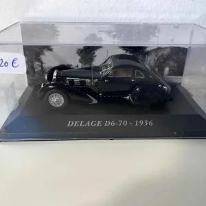 Delage D6-70 nera del 1936