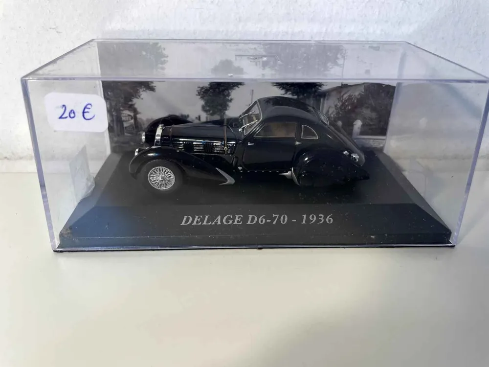 Delage D6-70 nera del 1936