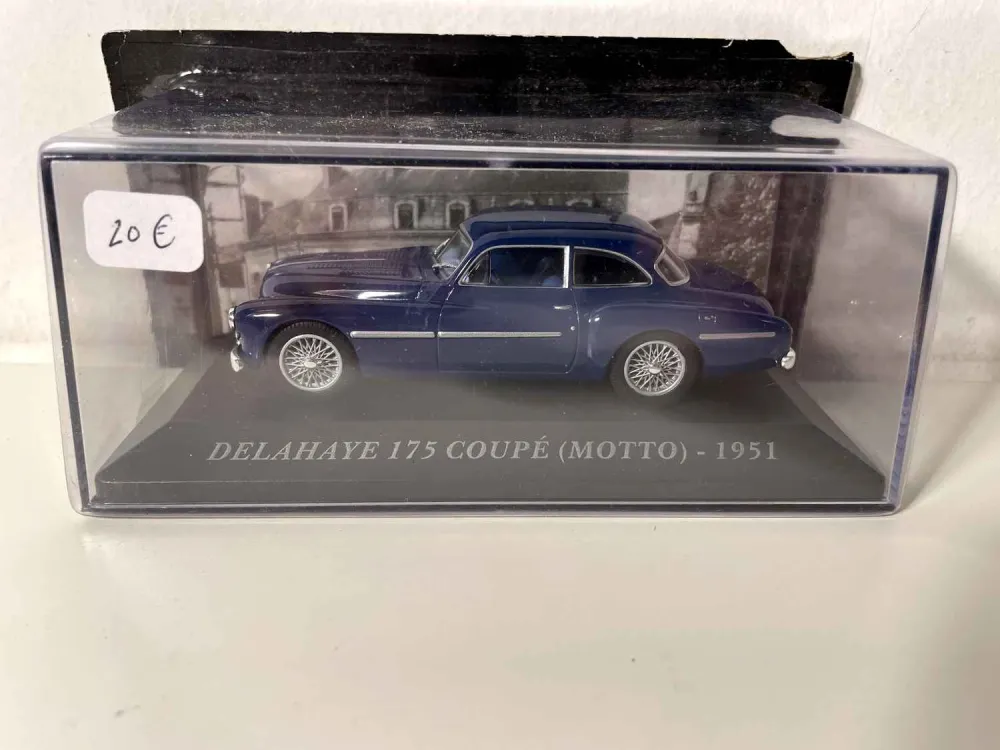 Delahaye 175 coupé (Motto) blu del 1951