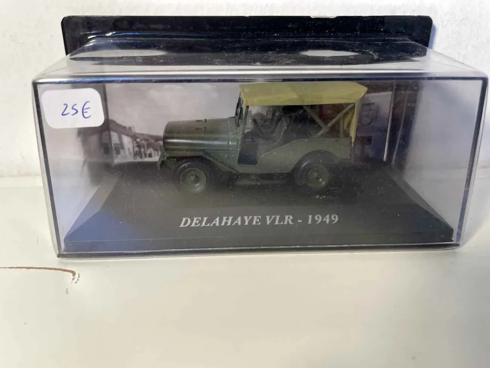 Delahaye VLR verde scuro del 1949 (jeep)