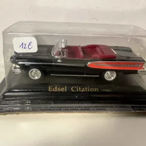 Edsel Citation nera del 1958 (auto americana)