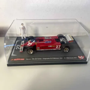Ferrari 126 CK Turbo rossa numero 27 (Formula 1) vincitrice del Gran Premio di Monaco del 1981 con Gilles Villeneuve