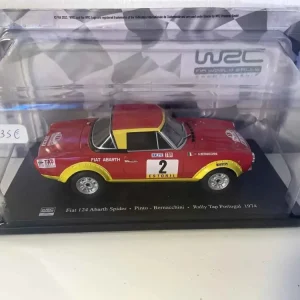 Fiat 124 Abarth Spider - Rally del Portogallo 1974 (scala 1/24)