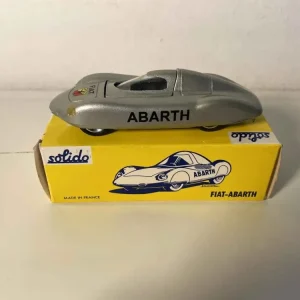 Fiat Abarth grigia (Solido) scatola di cartone