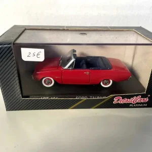 Ford Taunus Badew rosso (articolo della collezione DetailCars n. 184)