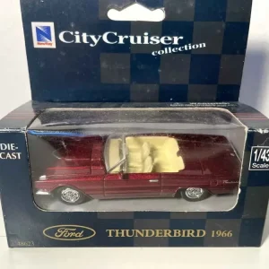 Ford Thunderbird Burgundy City Cruiser del 1966 (auto americana)