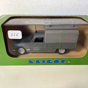 Furgone grigio Peugeot 404 del 1964 PTT / TELEFONO (Eligor)