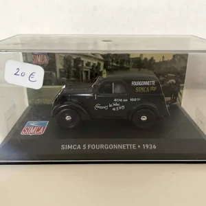 Furgone nero SIMCA 5 del 1936