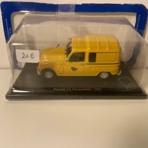 Furgone Renault 4L giallo del 1962, La Poste - PTT