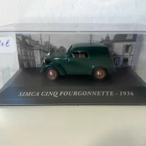 Furgone SIMCA 5 verde del 1936