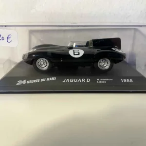 Jaguar D verde numero 6 (24 Ore di Le Mans 1955)