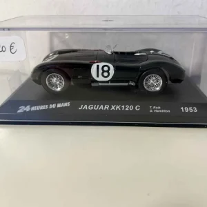 Jaguar XK120C verde scuro numero 18 (24 Ore di Le Mans 1953)