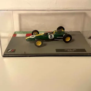 Lotus 25 verde e gialla numero 8 del 1963 (Formula 1)