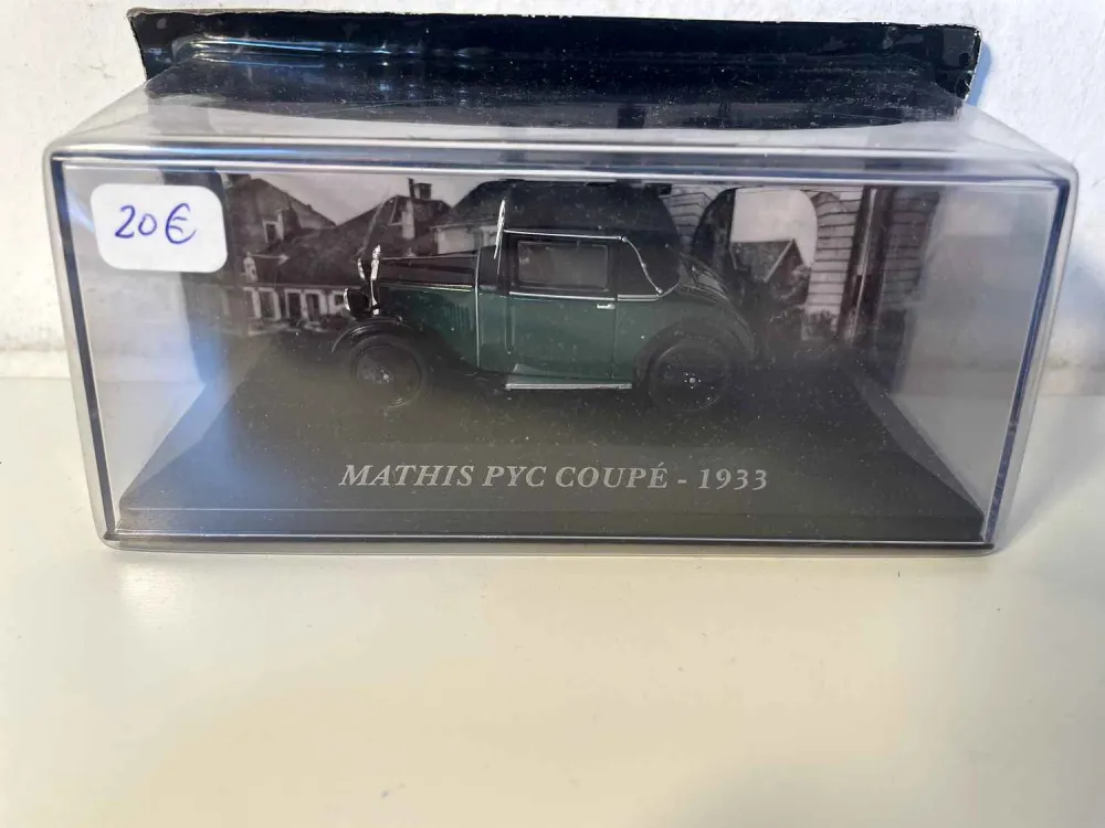 Mathis PYC coupé verde del 1933
