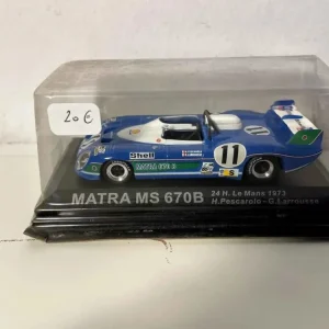 Matra MS670B blu e bianca numero 11 (24 ore di Le Mans 1973)