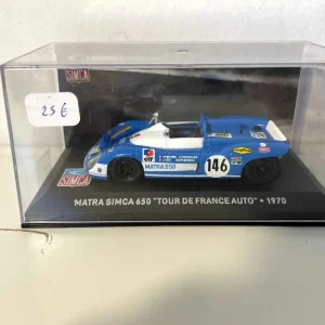 MATRA SIMCA 650 "Tour de France auto" bianca e blu del 1970