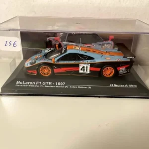 McLaren F1 GTR nei colori GULF (blu e arancione) - 24 Ore di Le Mans 1997 numero 41