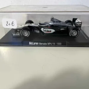 McLaren Mercedes MP4/14 nera, grigia e bianca numero 1 del 1999 (Formula 1)