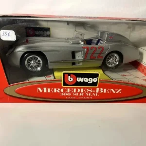 Mercedes-Benz 300 SLR MM grigia (scala 1/18)