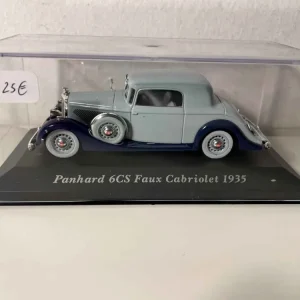 Panhard 6CS finta cabriolet (2 colori blu) del 1935